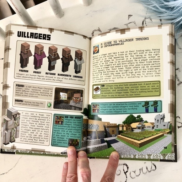 Minecraft, Redstone Handbook, Minecraft, Beginners Handbook, Set of 2, Hardcover - Picture 3 of 7